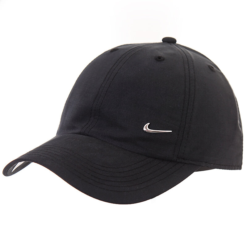 Czapka z daszkiem dla dzieci NIKE CZAPKA HERITAGE 86 METAL SWOOSH YTH 405043010 CZARNY