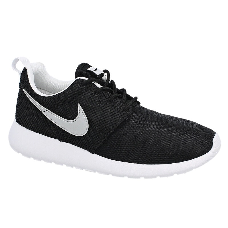 Buty sneakersy dla dzieci NIKE ROSHE RUN (GS) 599728007 CZARNY