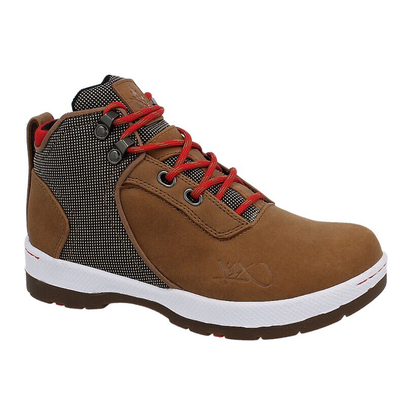 Buty zimowe, trekkingowe, outdoor dla dzieci K1X H1KE GS MK2 2117604 BRĄZOWY