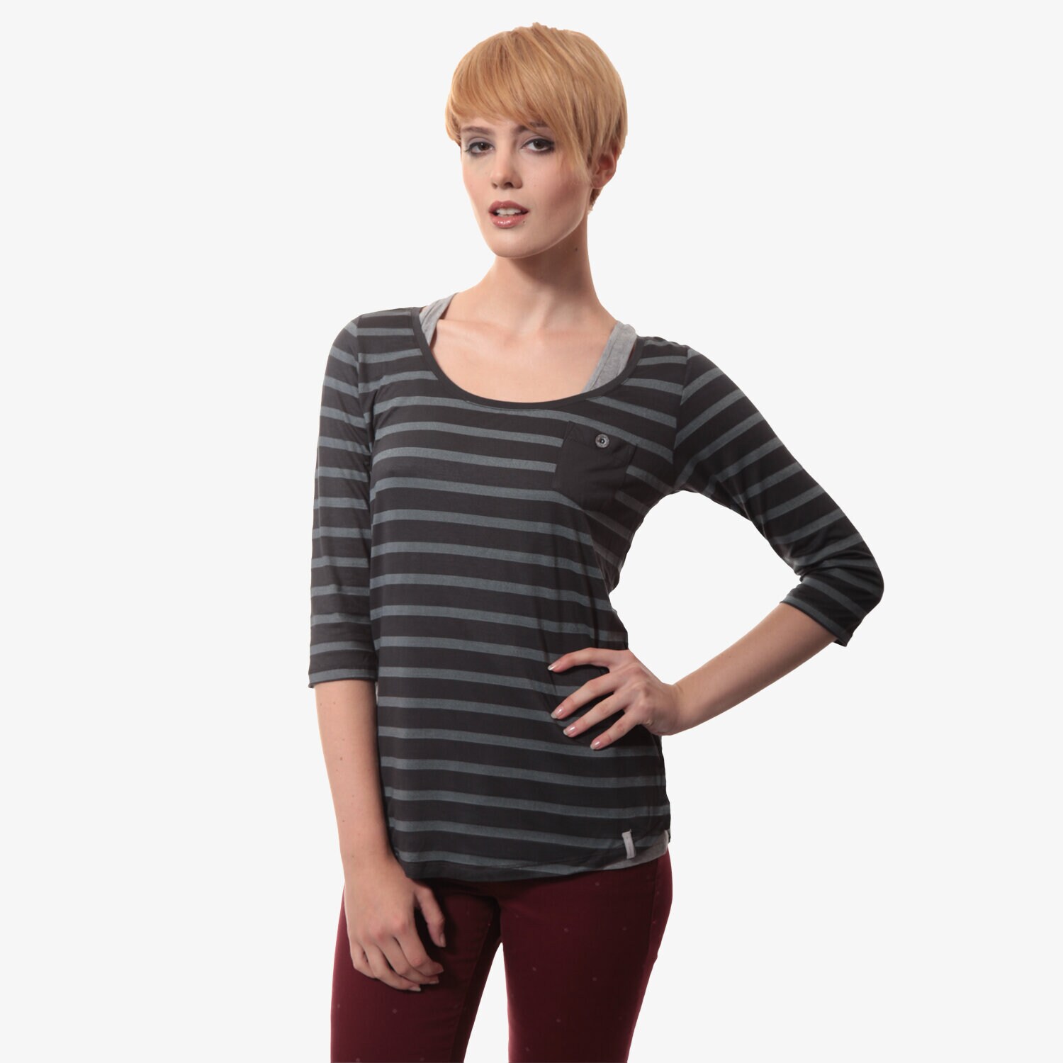 Koszulka, t-shirt damski O'NEILL T-SHIRT LW HORIZON 4571109900 CZARNY