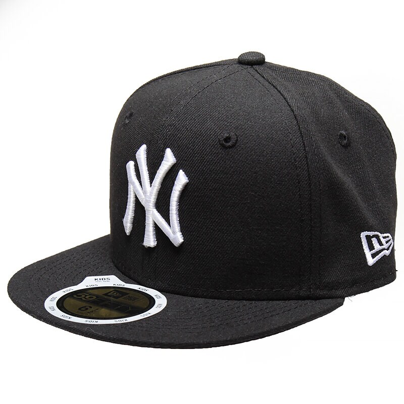 Czapka z daszkiem dla dzieci NEW ERA CZAPKA KIDS 5950 MLB NEW YORK YANKEES 10879081 CZARNY