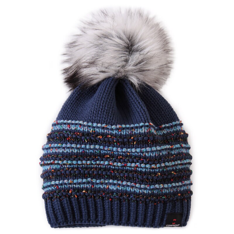 Czapka zimowa dla dzieci CONFRONT CZAPKA ZIMOWA INLAND BLUE 485 P04INLAND485UNI NIEBIESKI