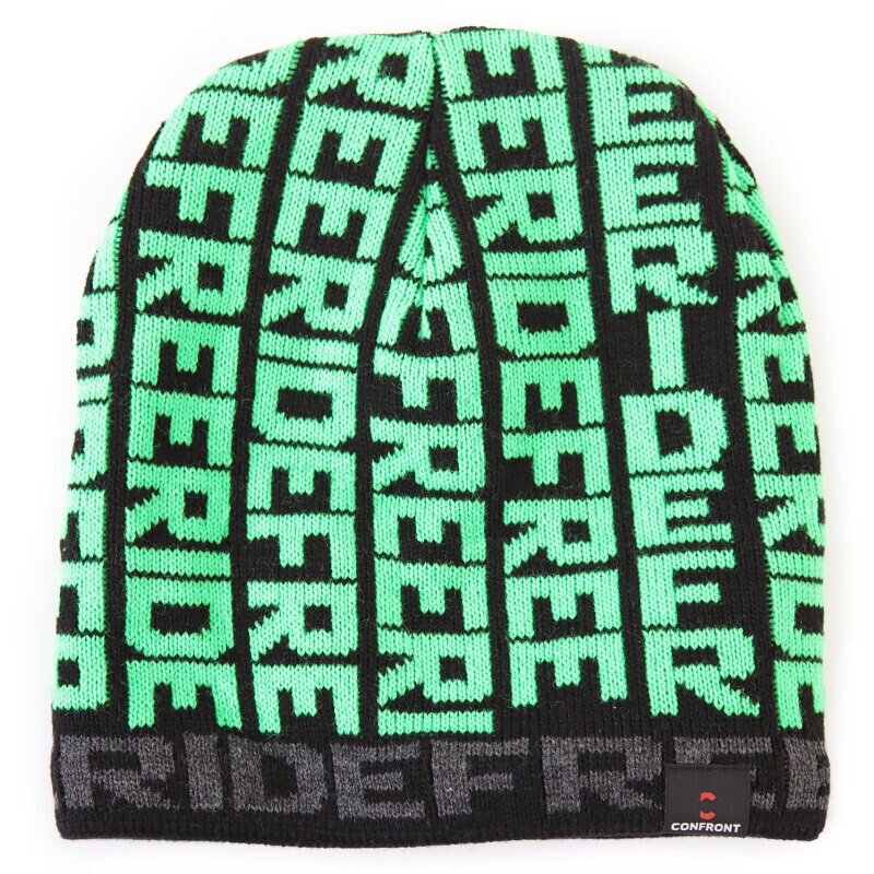 Czapka zimowa dla dzieci CONFRONT CZAPKA ZIMOWA AXE FREERIDE GREEN 372 P04AXE372UNI ZIELONY