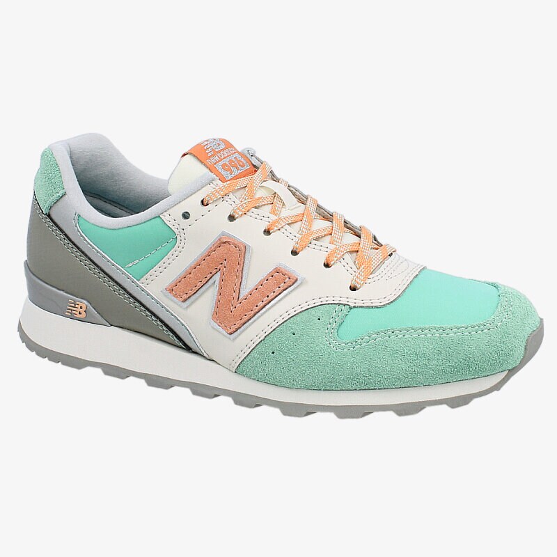 Buty sneakersy damskie NEW BALANCE WR996EM WR996EM ZIELONY