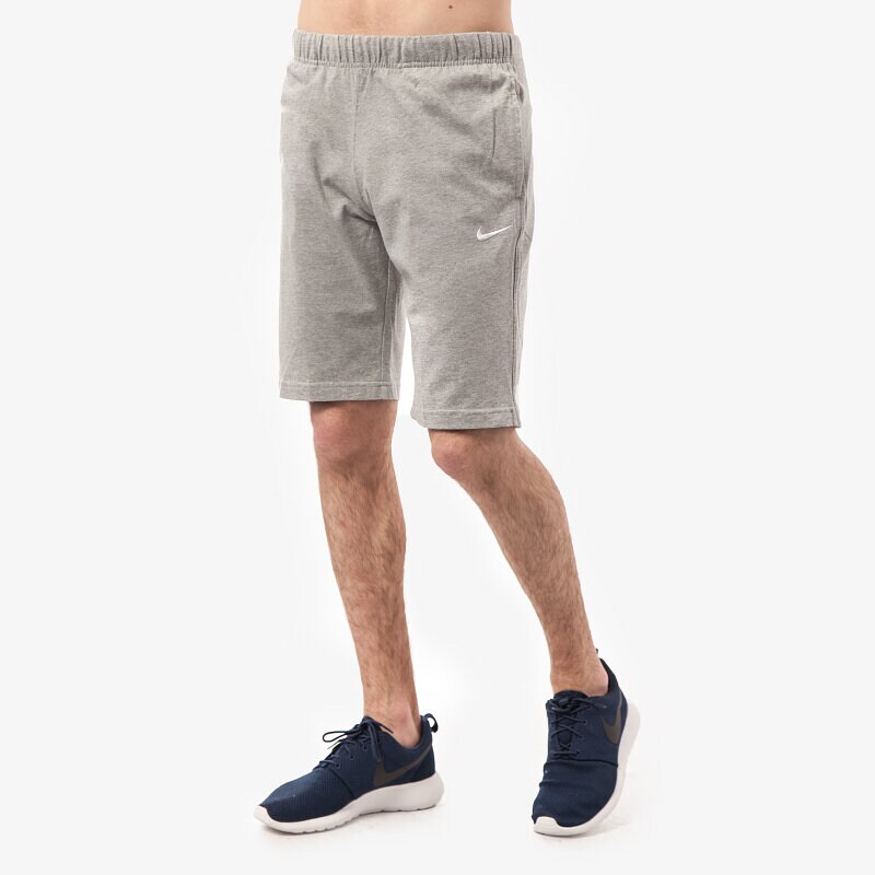 Krótkie spodenki, szorty męskie NIKE SZORTY CRUSADER SHORT 637768063 SZARY