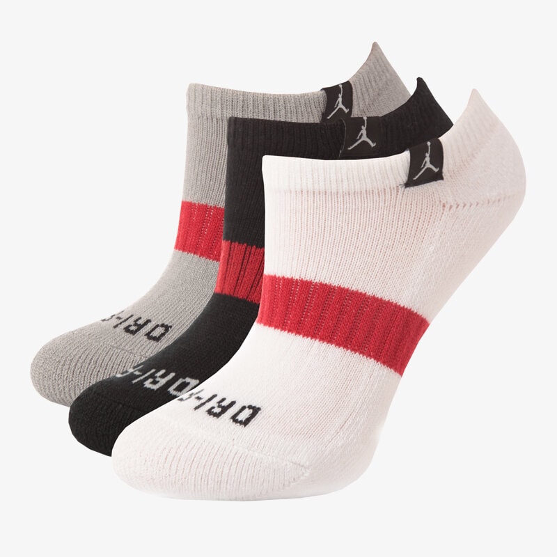 Skarpetki sportowe damskie JORDAN SKARPETY DRIFIT NO-SHOW 3PK 546479901 MULTICOLOR