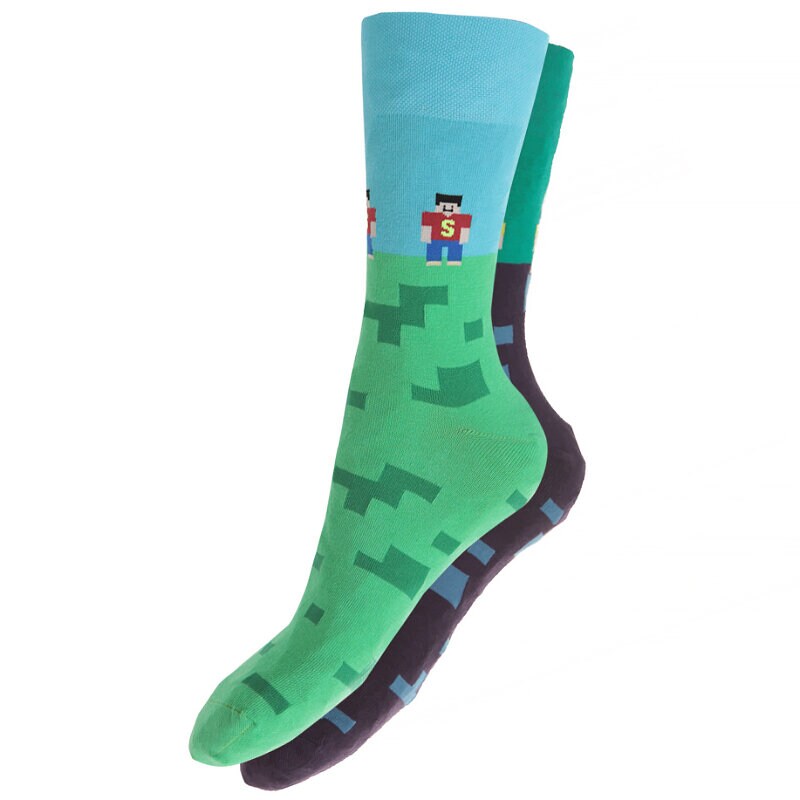 Skarpetki sportowe damskie SIZEER SKARPETY MORE 2PPK BRICK SIZMO079024 ZIELONY