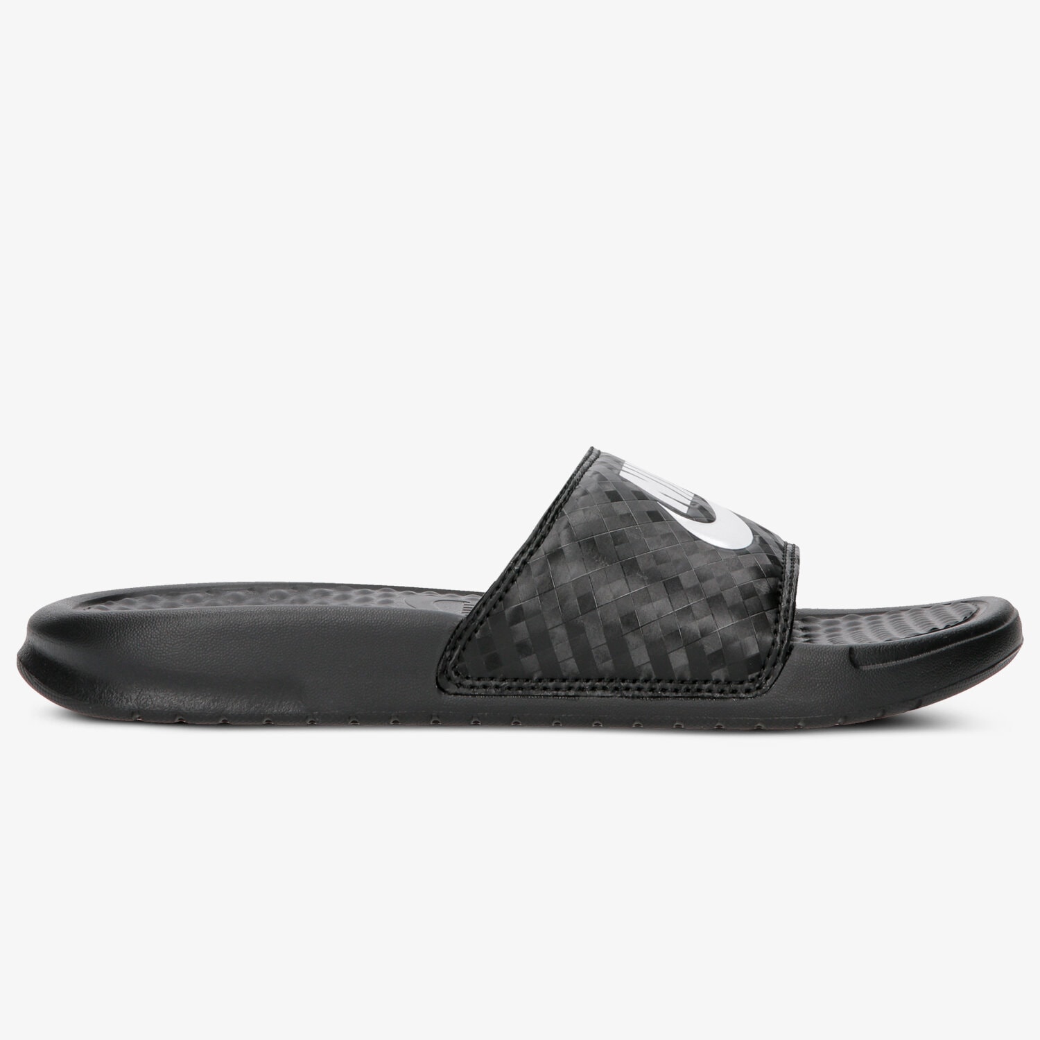 Klapki damskie NIKE WMNS BENASSI JDI 343881011 CZARNY