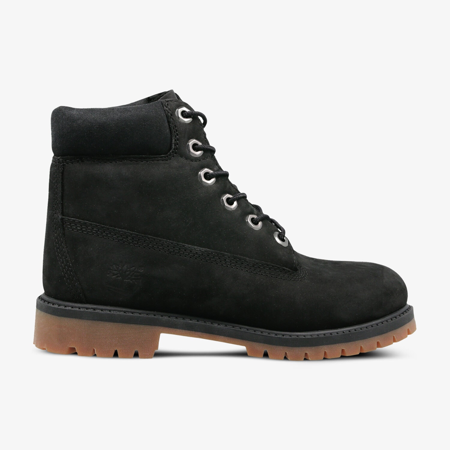 Buty zimowe, trekkingowe, outdoor dla dzieci TIMBERLAND PREMIUM 6 INCH WP BOOT  A14ZO CZARNY
