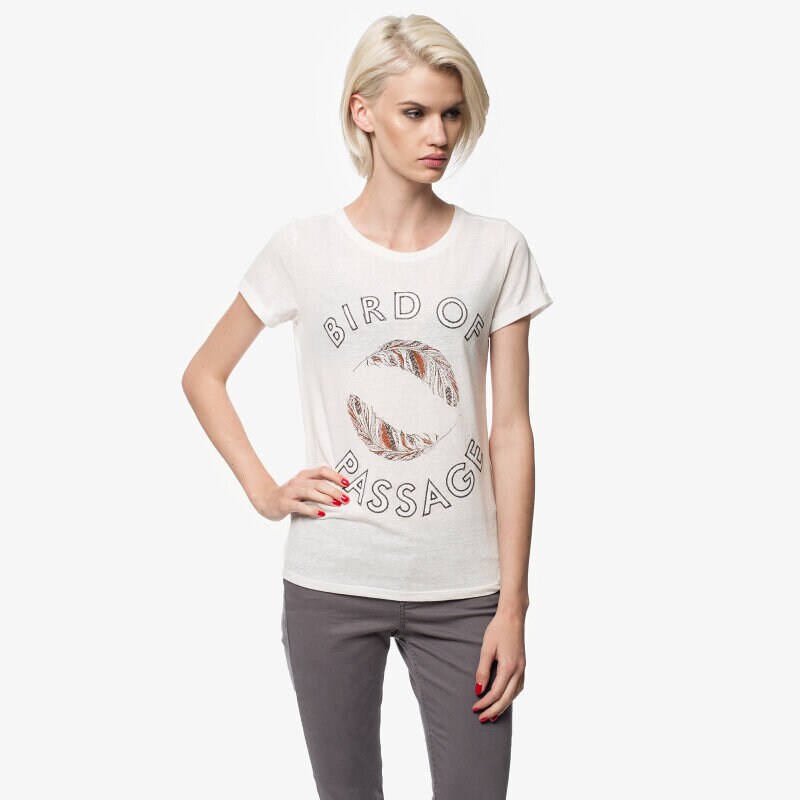 Koszulka, t-shirt damski O'NEILL T-SHIRT LW FREEDOM 5573201030 BIAŁY