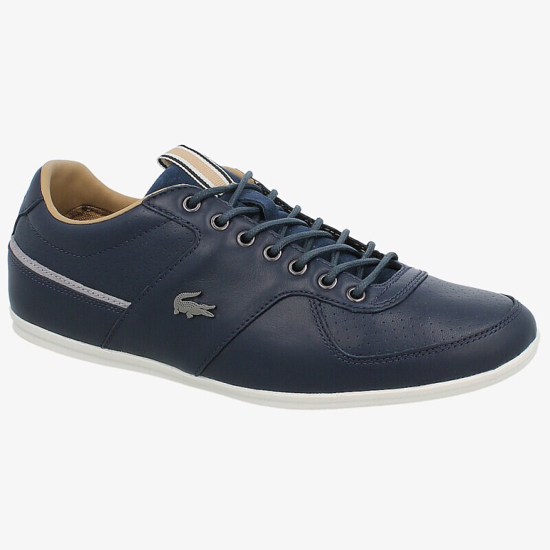 Buty sneakersy męskie LACOSTE TALOIRE 17 730SRM0030003 GRANATOWY