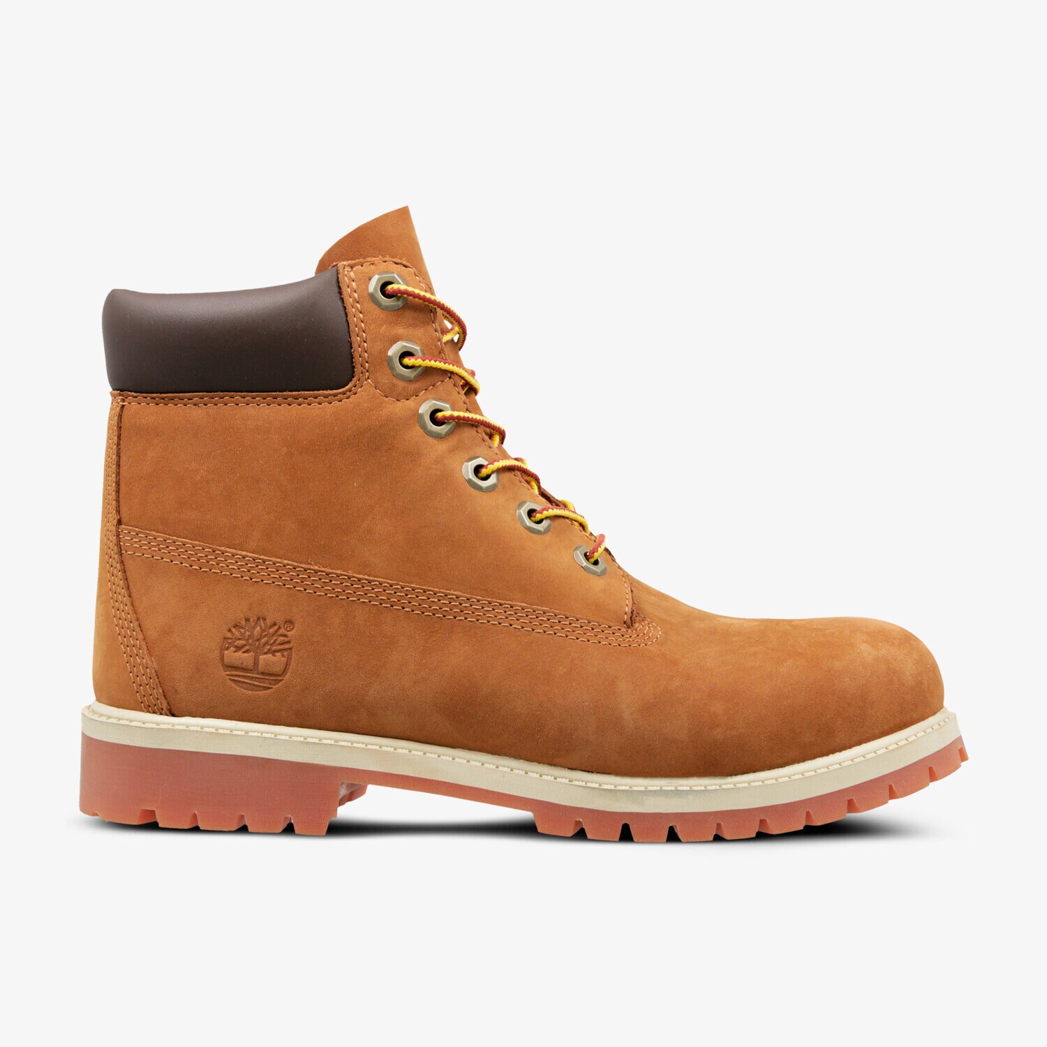 Buty zimowe, trekkingowe, outdoor dla dzieci TIMBERLAND PREMIUM 6 INCH CLASSIC BOOT FTC TB1149492141 BRĄZOWY