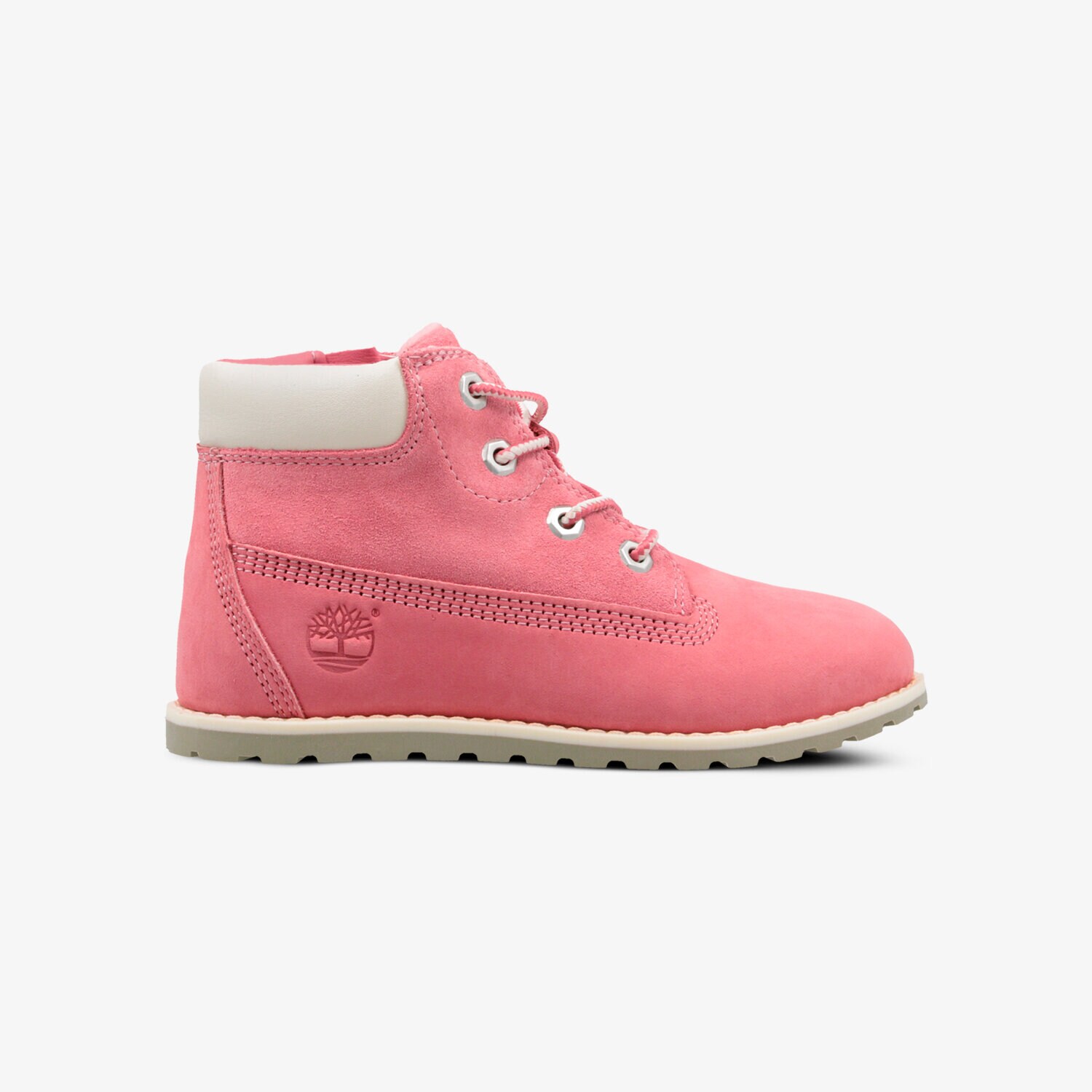 Buty zimowe, trekkingowe, outdoor dla dzieci TIMBERLAND POKEY PINE 6IN BOOT 1950B RÓŻOWY