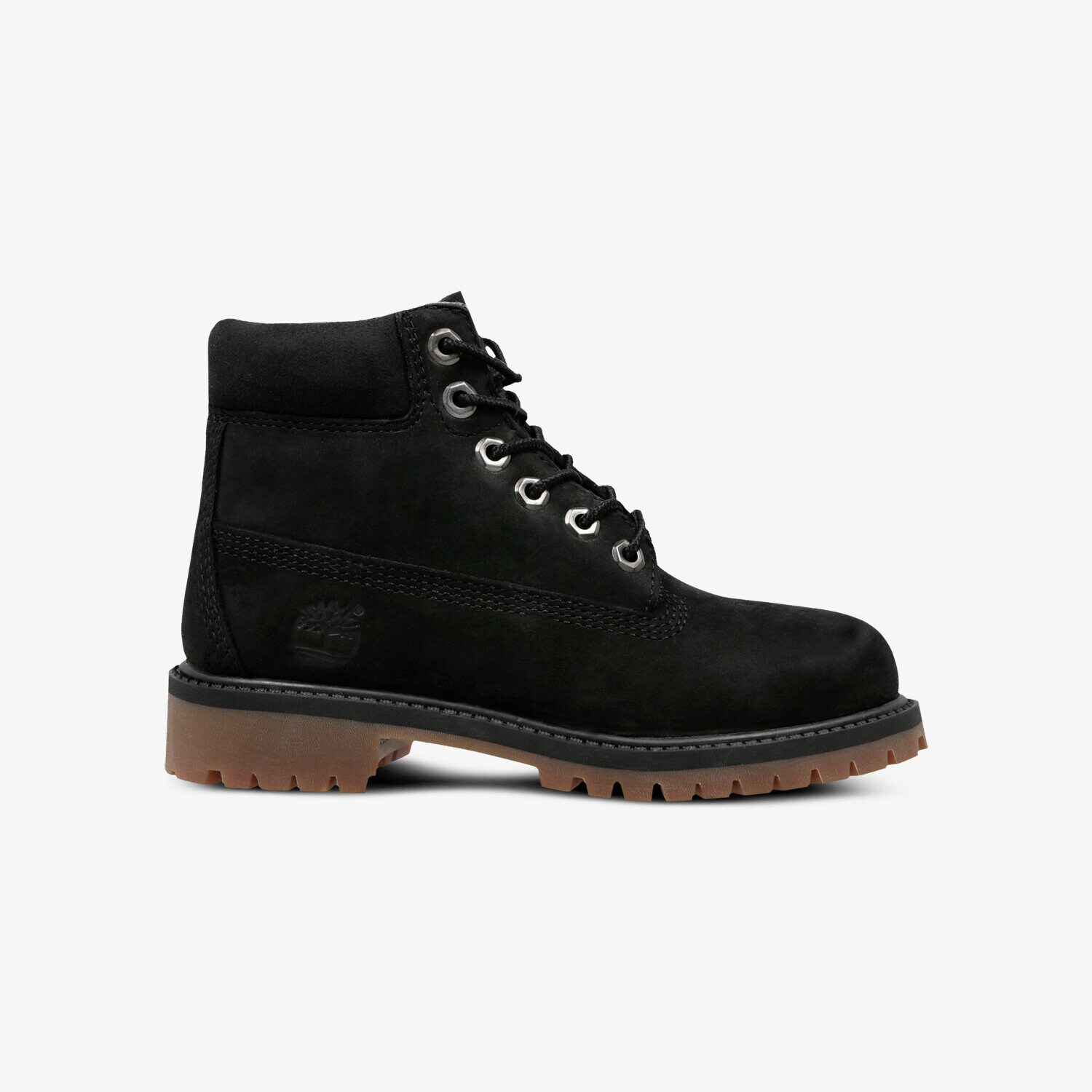 Buty zimowe, trekkingowe, outdoor dla dzieci TIMBERLAND PREMIUM 6 INCH WP BOOT  A11AV CZARNY