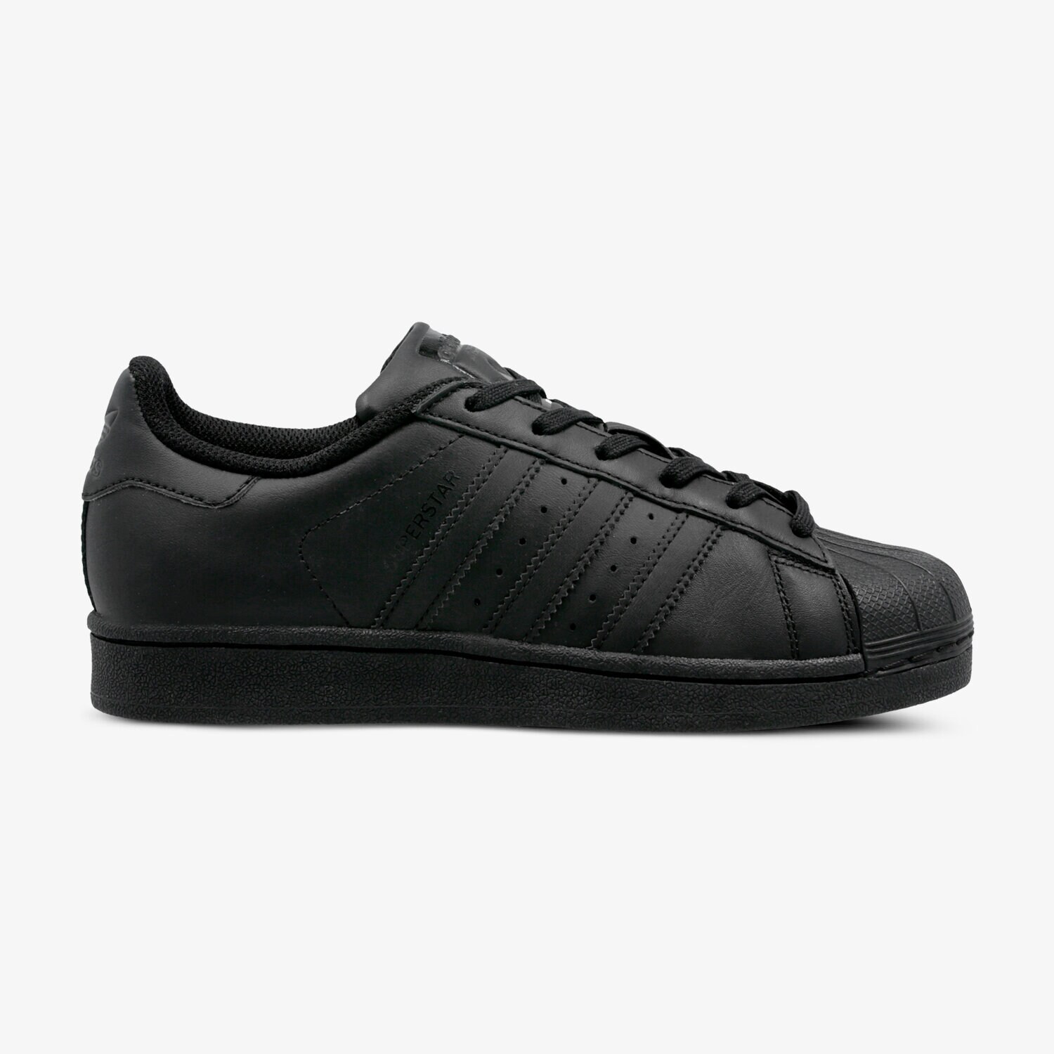 Buty sneakersy dla dzieci ADIDAS SUPERSTAR FOUNDATION J B25724 CZARNY