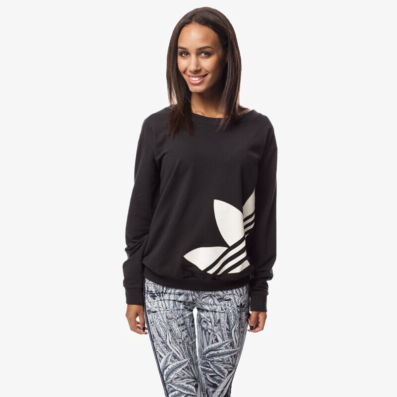 Bluza damska ADIDAS BLUZA LIGHT LOGO SWE AB2018 CZARNY