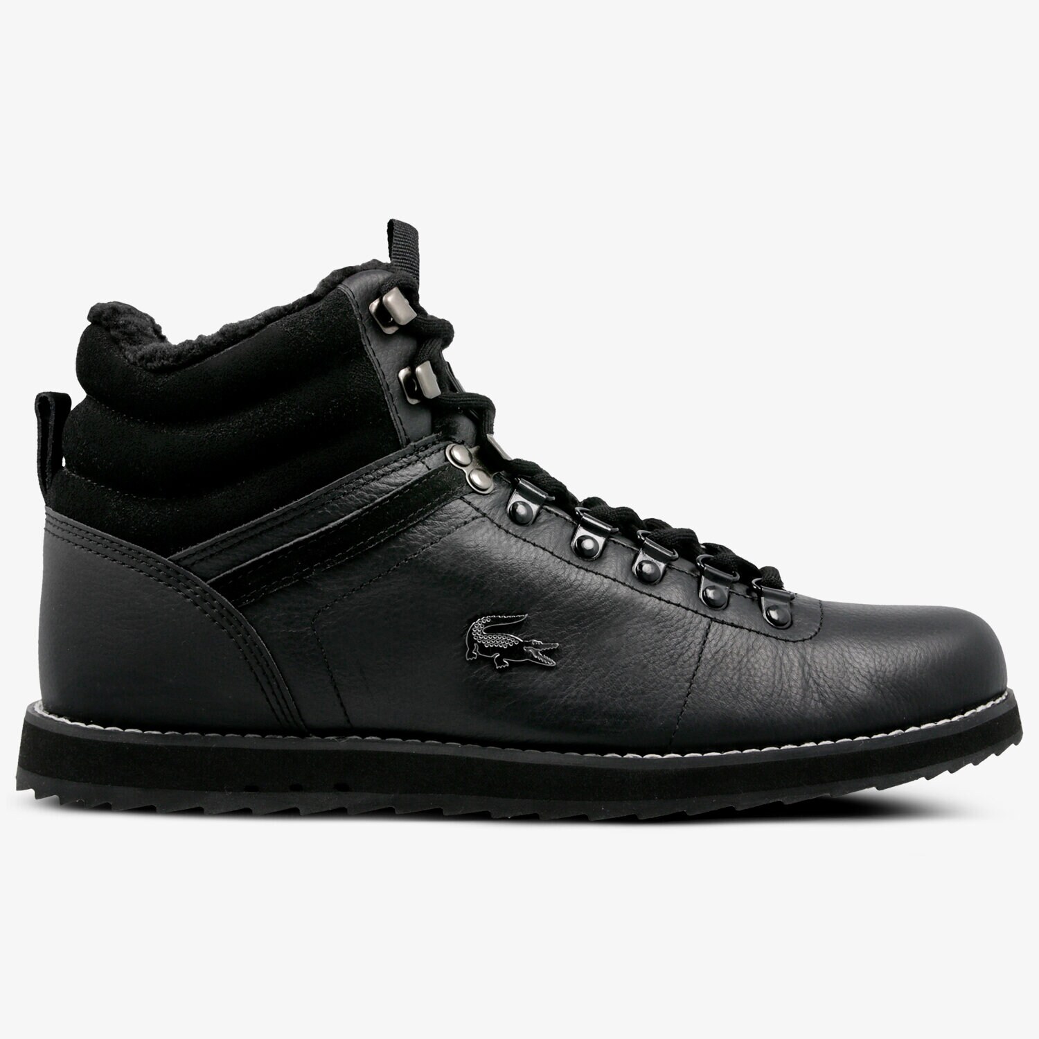 Buty zimowe sportowe męskie LACOSTE JARMUND WTH 730SPM001602H CZARNY