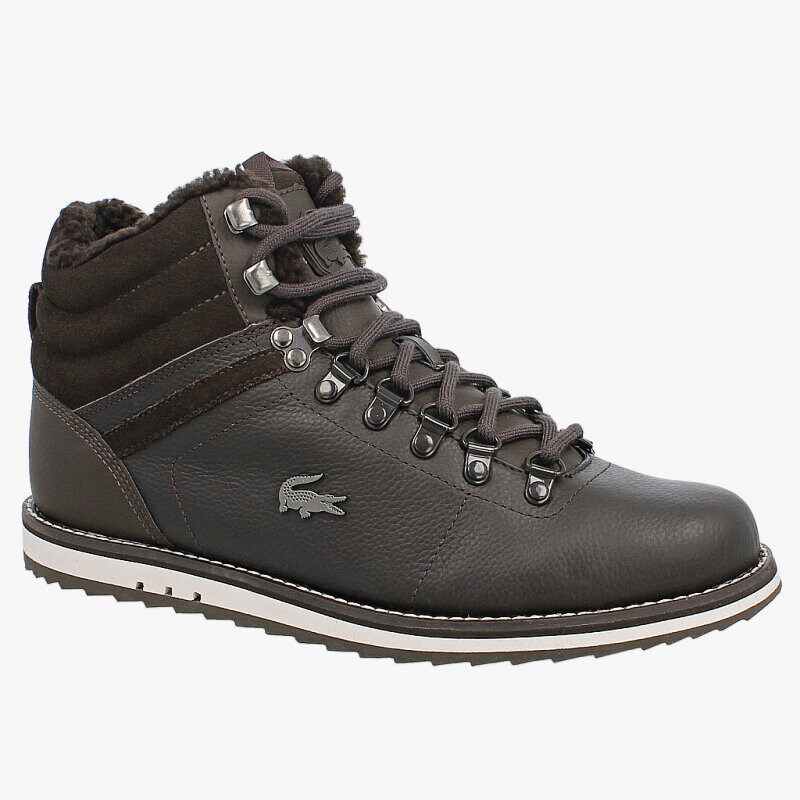 Buty zimowe sportowe męskie LACOSTE JARMUND WTH 730SPM0016DB2 BRĄZOWY