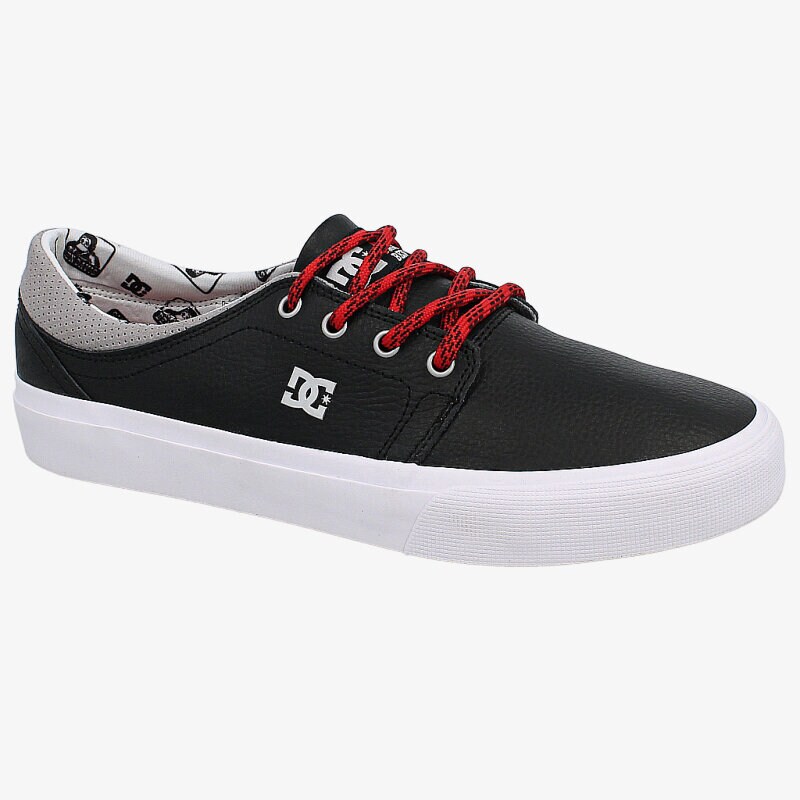 Buty sneakersy męskie DC TRASE X BEN DAVIS ADYS300221BL0 CZARNY