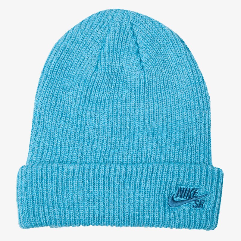 Czapka zimowa dla dzieci NIKE CZAPKA ZIMOWA SB FISHERMAN BEANIE 628684457 NIEBIESKI
