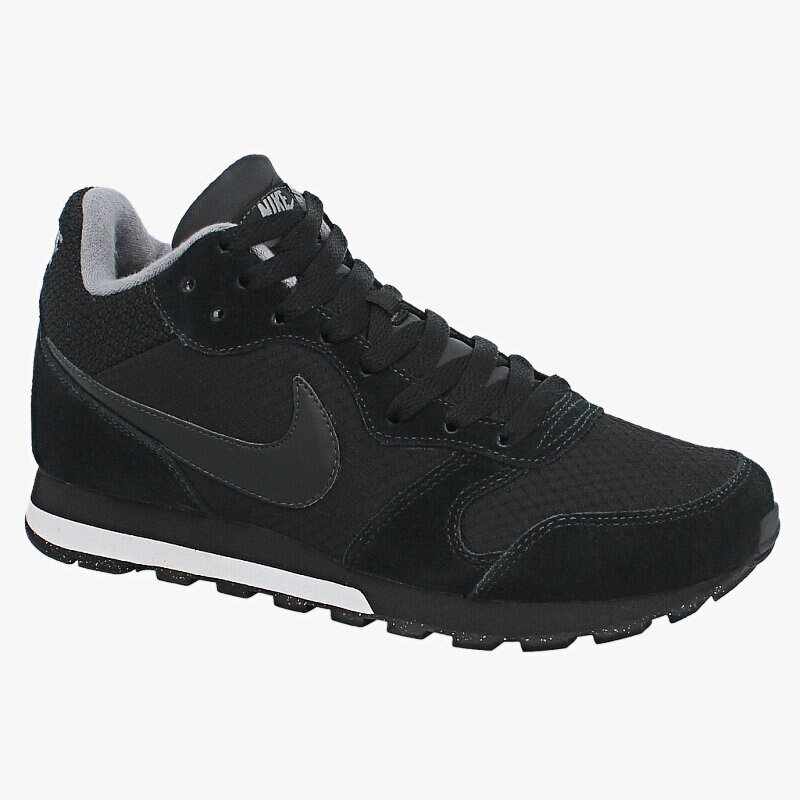 Buty sneakersy damskie NIKE WMNS MD RUNNER 2 MID 807172001 CZARNY