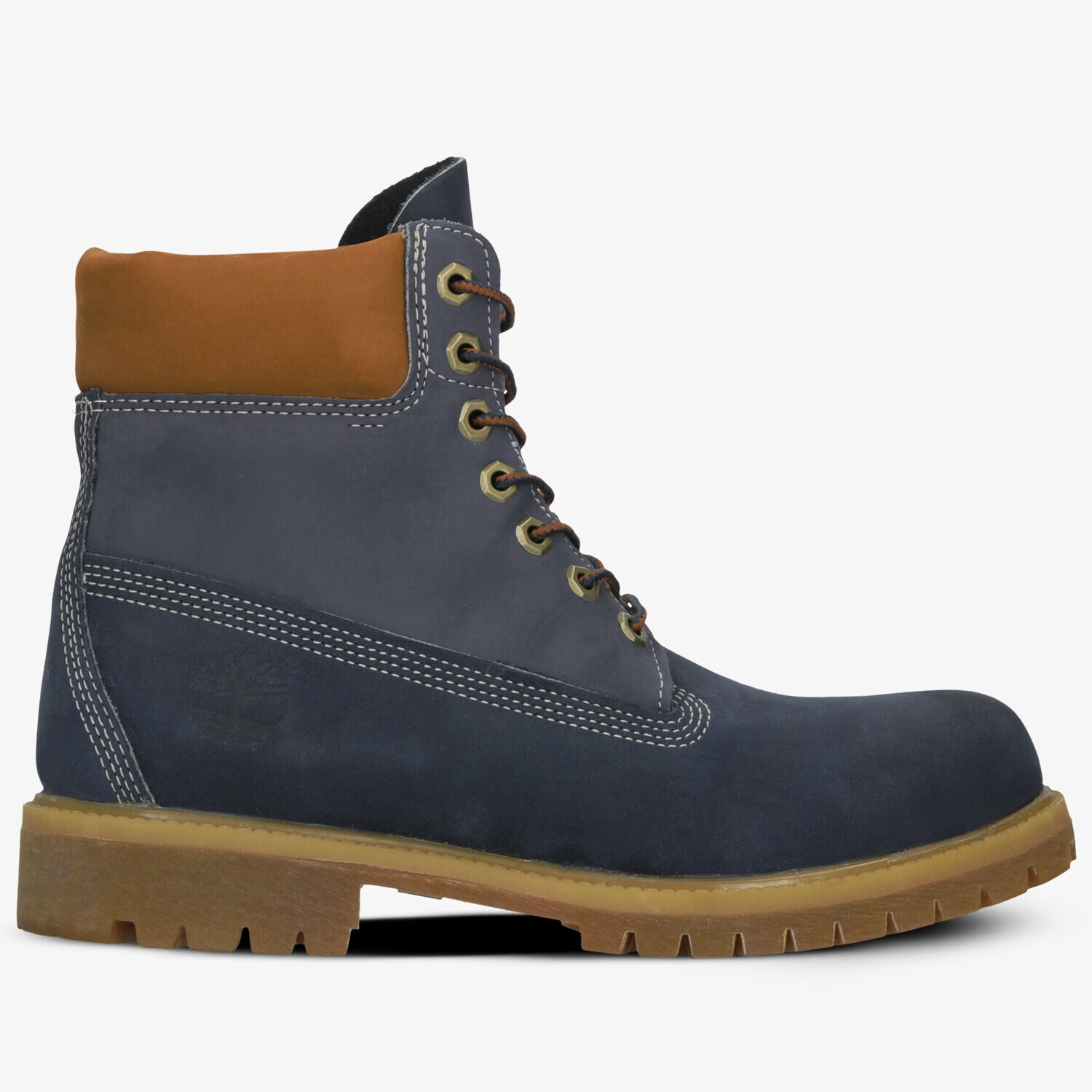 Buty zimowe sportowe męskie TIMBERLAND PREMIUM 6 INCH BOOT 9653B GRANATOWY