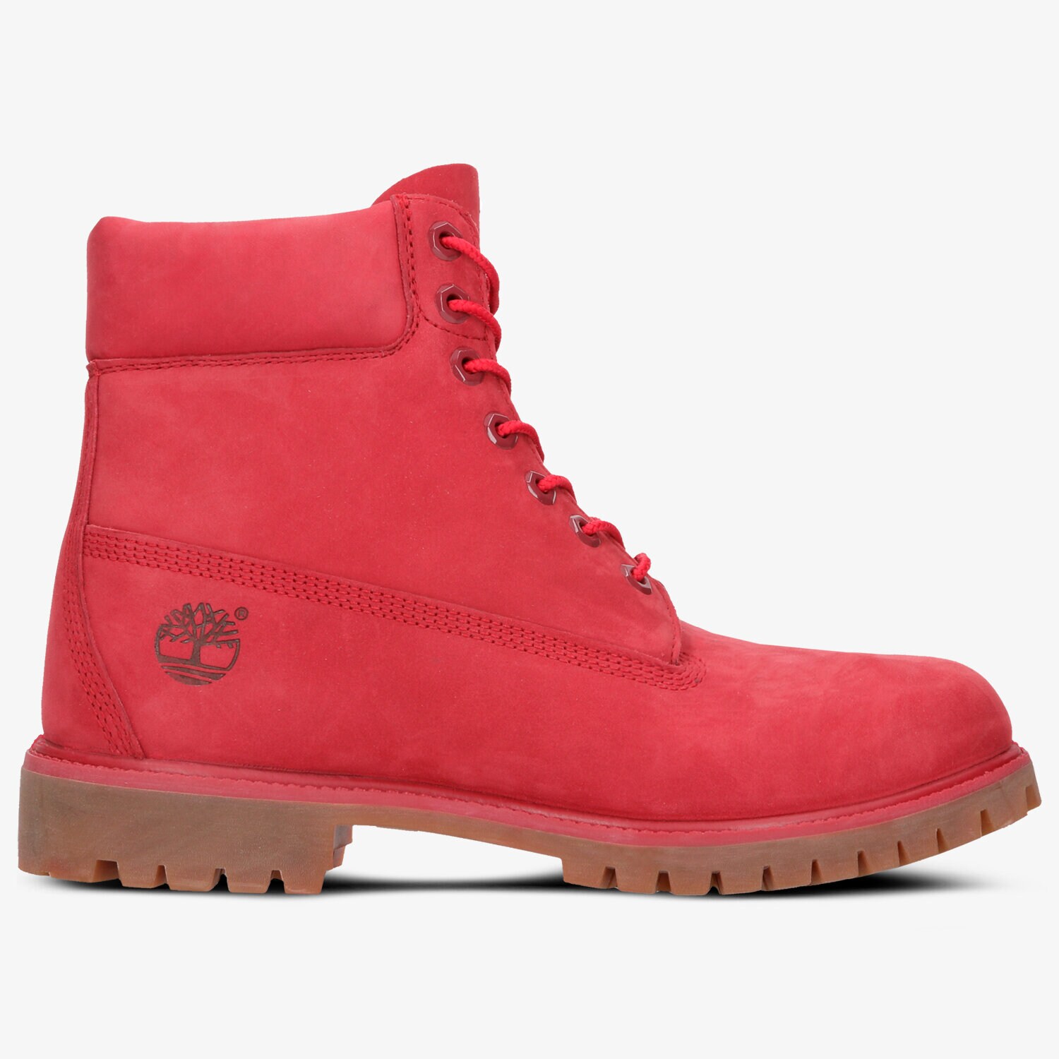Buty zimowe sportowe męskie TIMBERLAND PREMIUM 6 INCH BOOT A1149 CZERWONY