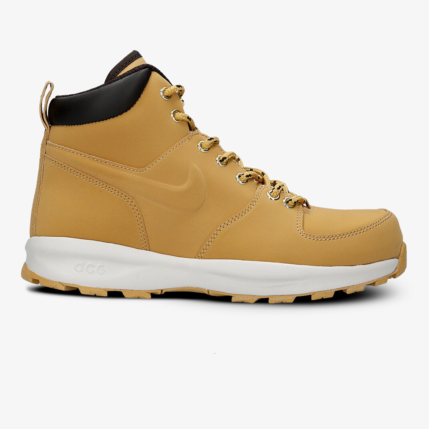 Buty zimowe, trekkingowe, outdoor dla dzieci NIKE MANOA LTH (GS) AJ1280-700 BRĄZOWY