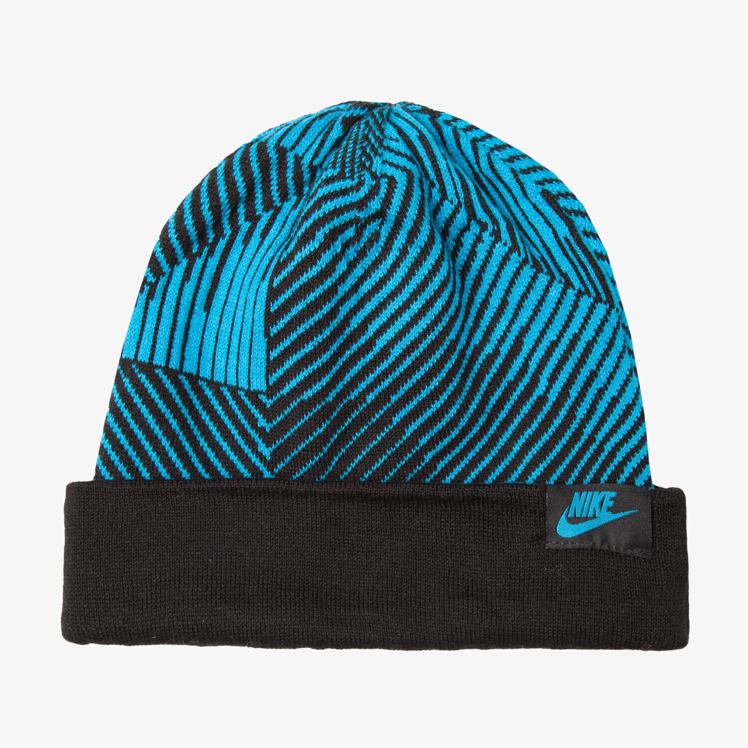 Czapka zimowa dla dzieci NIKE CZAPKA ZIMOWA SEASONAL CUFF BEANIE YTH 728497407 NIEBIESKI