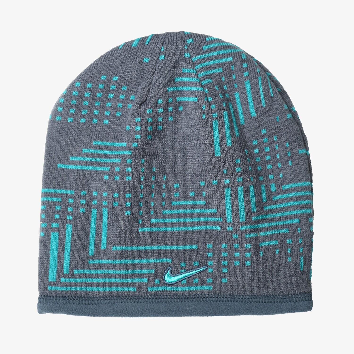 Czapka zimowa dla dzieci NIKE CZAPKA ZIMOWA KNIT REVERSIBLE BEANIE YTH 688692460 SZARY