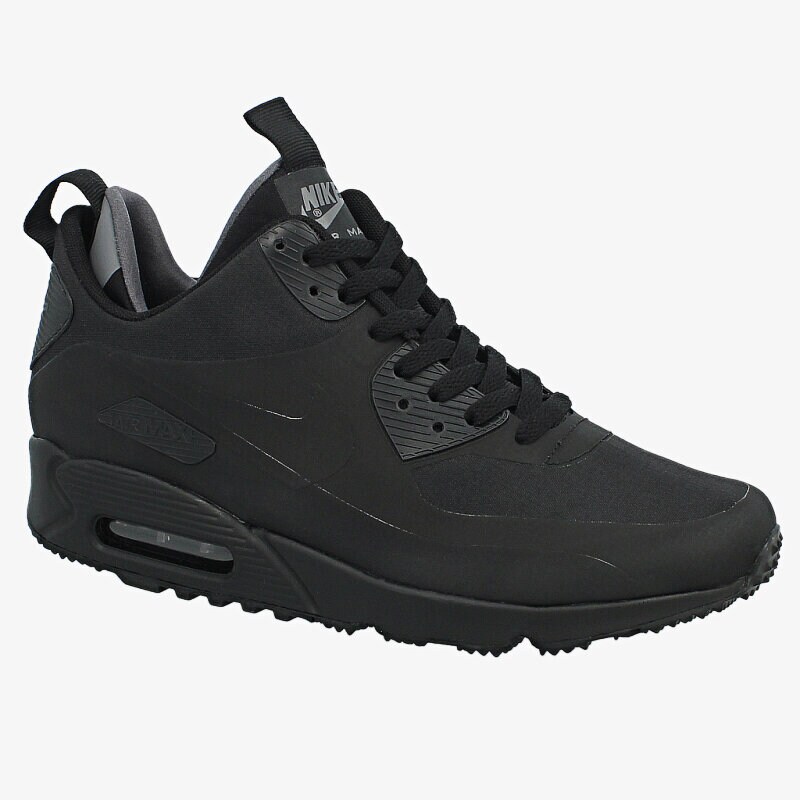 Buty sneakersy męskie NIKE AIR MAX 90 MID WNTR 806808002 CZARNY