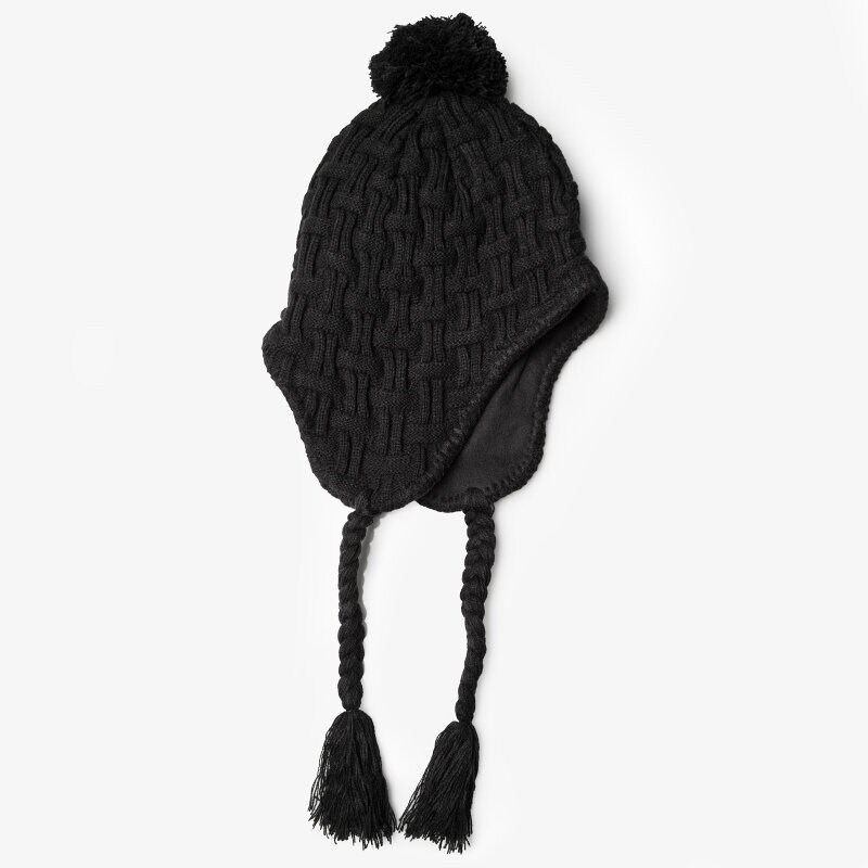 Czapka zimowa dla dzieci CONFRONT CZAPKA ZIMOWA MUDI BLACK CF35CAP05001 CZARNY