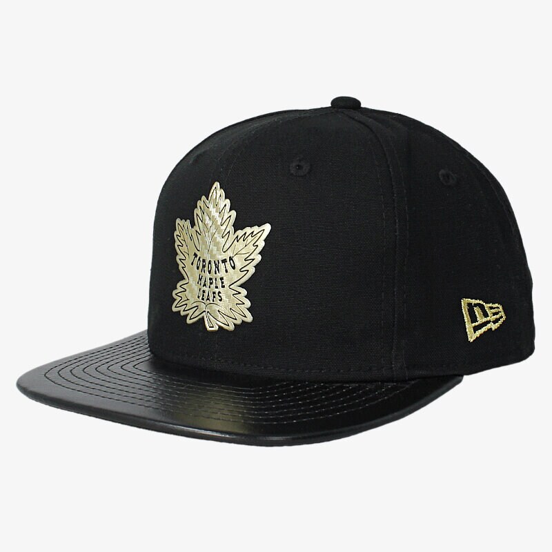 Czapka z daszkiem dla dzieci NEW ERA CZAPKA FABRIC MIX TORONTO MAPLE 80209882 CZARNY