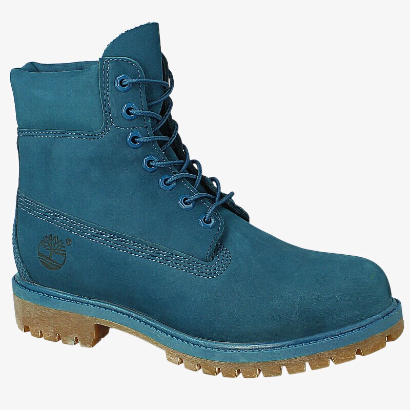 Buty zimowe sportowe męskie TIMBERLAND PREMIUM 6 INCH BOOT A13FC NIEBIESKI