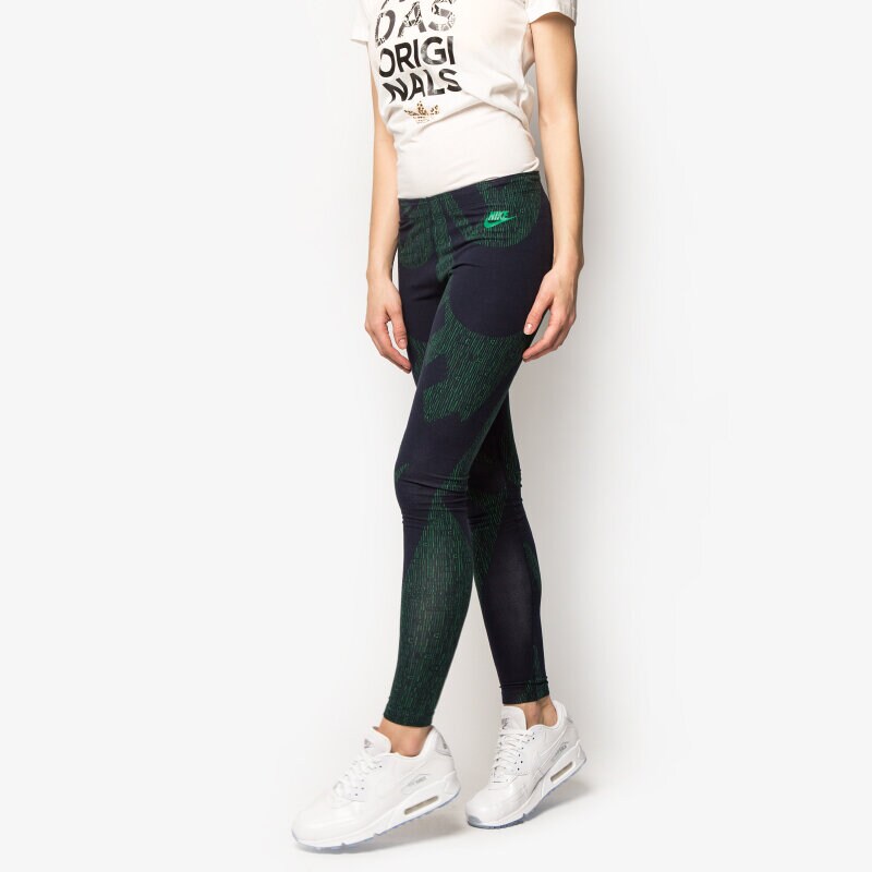 Spodnie sportowe damskie NIKE SPODNIE LEG-A-SEE-AOP 726091302 MULTICOLOR