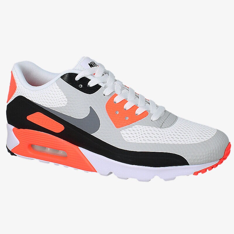 Buty sneakersy męskie NIKE AIR MAX 90 ULTRA ESSENT 819474106 BIAŁY