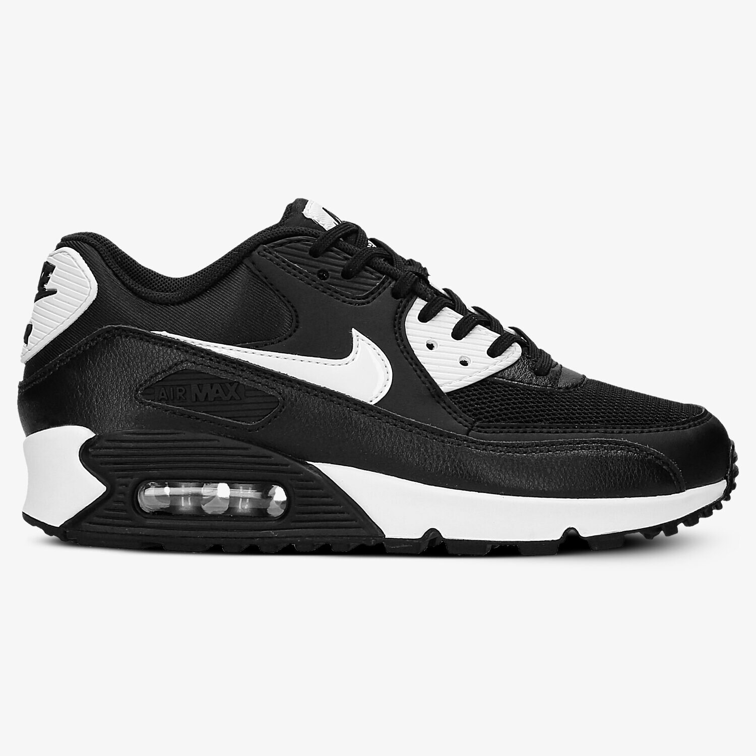 Buty sneakersy damskie NIKE WMNS AIR MAX 90 ESSENTIAL 616730023 CZARNY
