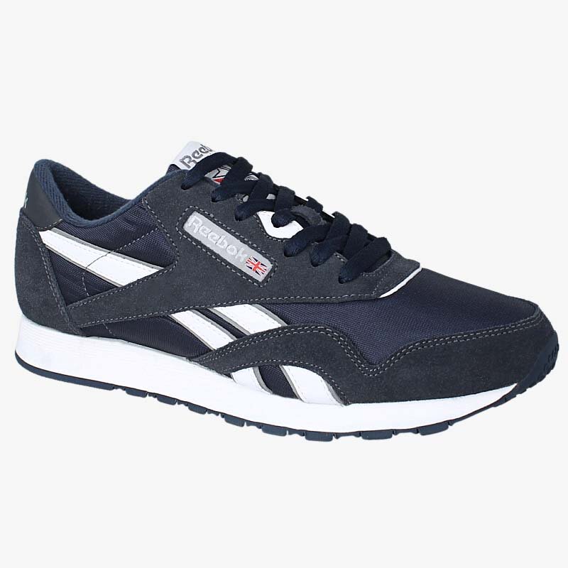 Buty sneakersy męskie REEBOK CL NYLON 39749 GRANATOWY