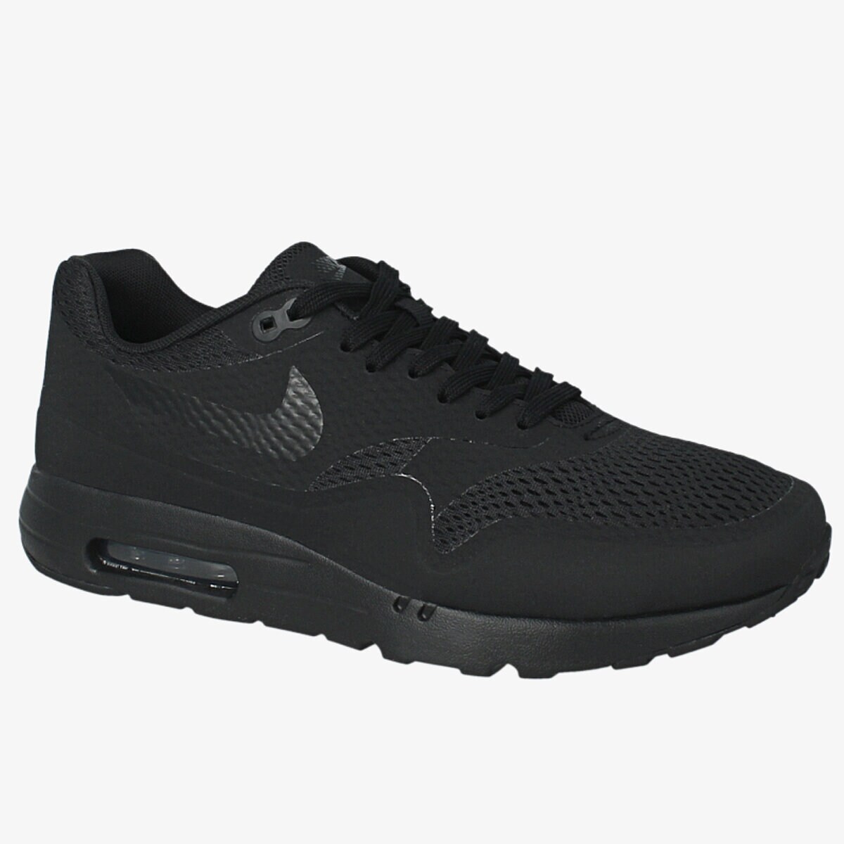 Buty sneakersy męskie NIKE AIR MAX 1 ULTRA ESSENTIAL 819476001 CZARNY
