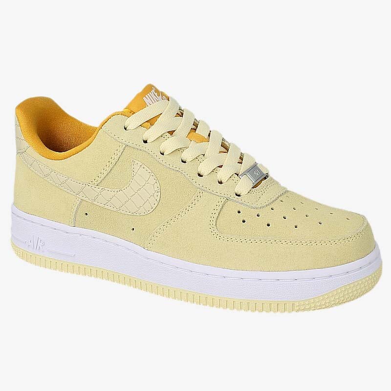 Buty sneakersy damskie NIKE W AIR FORCE 1 '07 SEAS 818594700 ŻÓŁTY