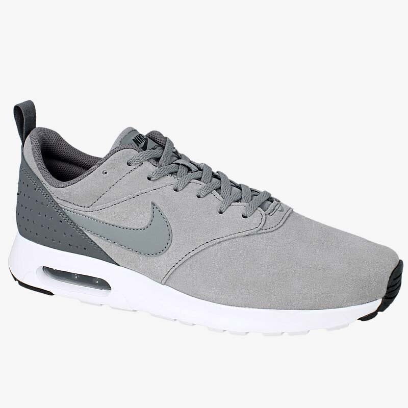 Buty sneakersy męskie NIKE AIR MAX TAVAS LTR 802611012 SZARY