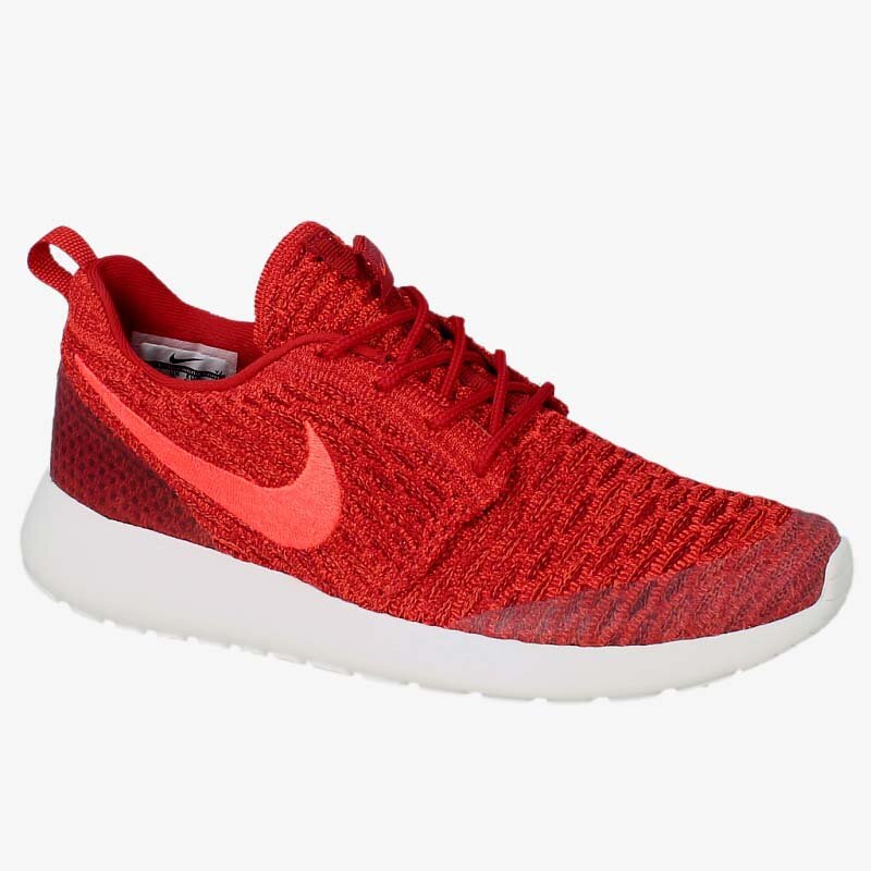 Buty sneakersy damskie NIKE WMNS ROSHE ONE FLYKNIT 704927601 CZERWONY