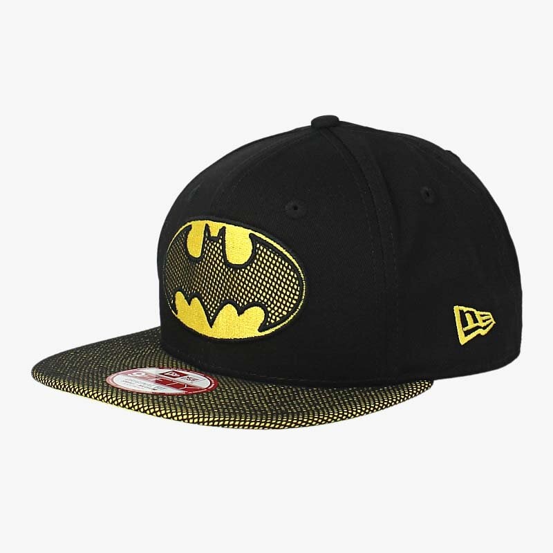 Czapka z daszkiem dla dzieci NEW ERA CZAPKA CHARACTER MESH BATMAN OFFICAL TEAM COLOUR 80214424 CZARNY