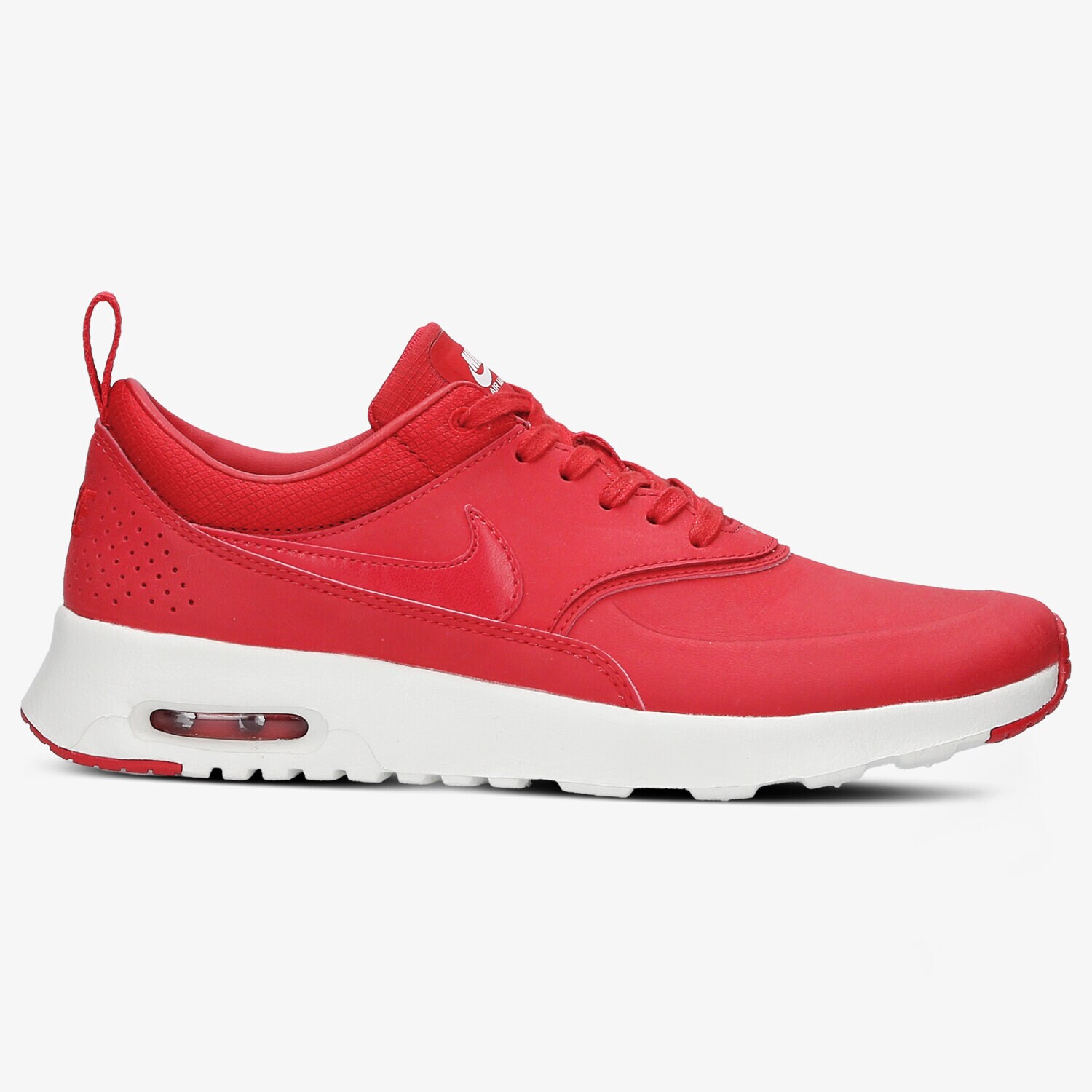 Buty sneakersy damskie NIKE WMNS AIR MAX THEA PRM 616723602 CZERWONY