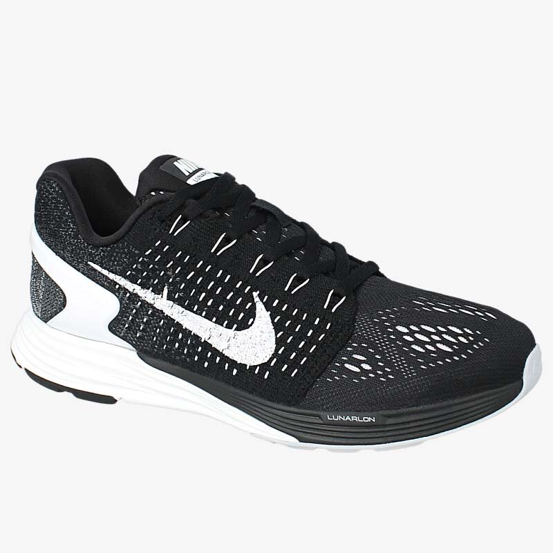 Buty sneakersy damskie NIKE W LUNARGLIDE 7 747356001 CZARNY