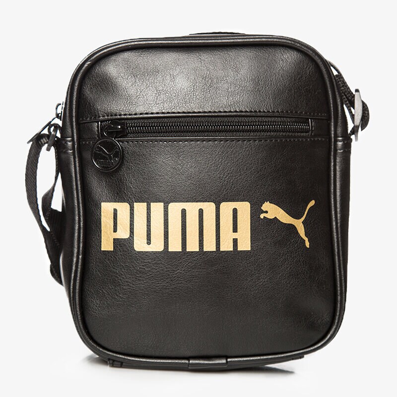Torba sportowa damska na ramię PUMA TOREBKA CAMPUS PORTABLE 7384401 CZARNY