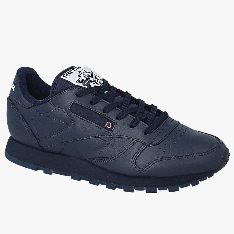 Buty sneakersy damskie REEBOK CLASSIC LEATHER V70674 GRANATOWY