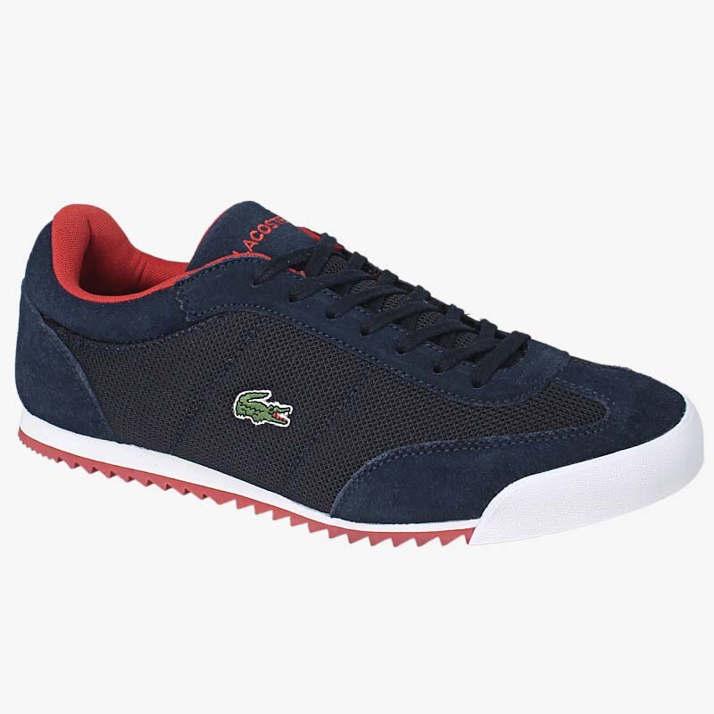 Buty sneakersy męskie LACOSTE ROMEAU 116 1 731SPM0032003 GRANATOWY