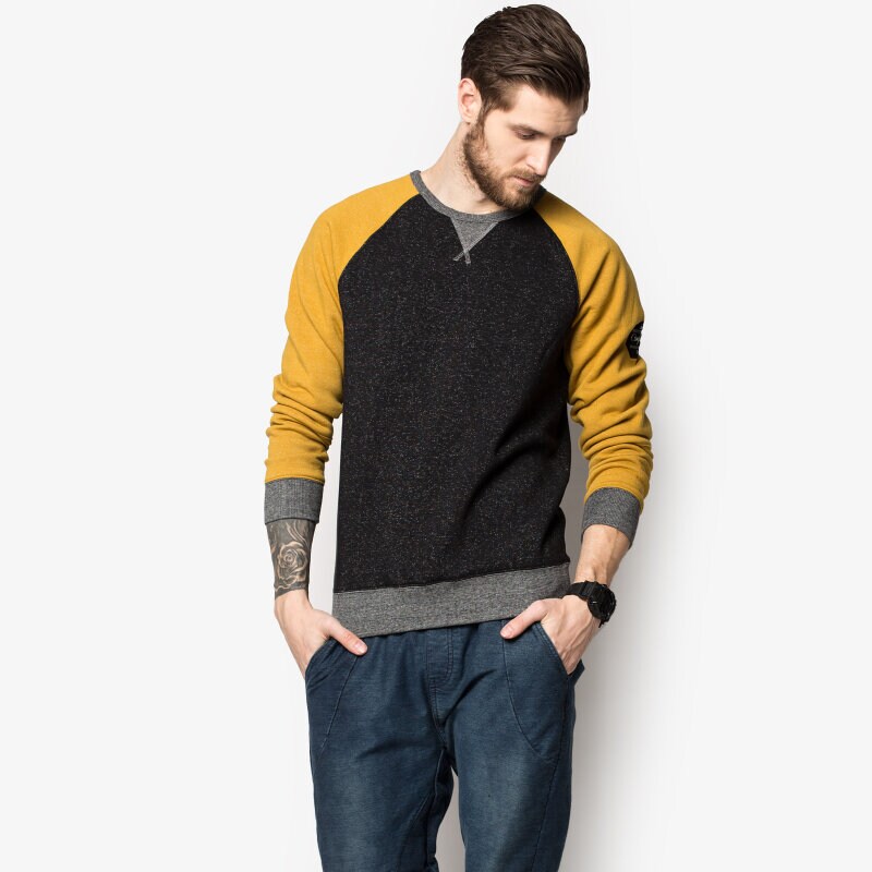 Bluza męska CONFRONT BLUZA CARACAS CF16BLM25001 CZARNY