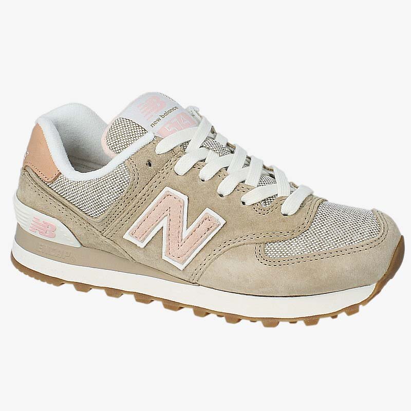 Buty sneakersy damskie NEW BALANCE WL574BCA WL574BCA BEŻOWY